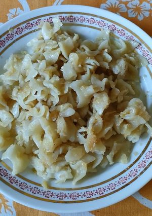 Káposztás tészta recept fotója
