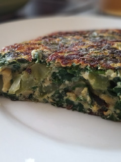 Una foto de Tortilla de acelga