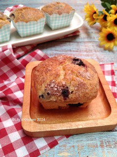 Foto resep 647.Blueberry Yogurt Muffin