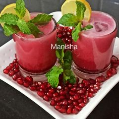 A picture of Kokum-Pomegranate Mocktail.