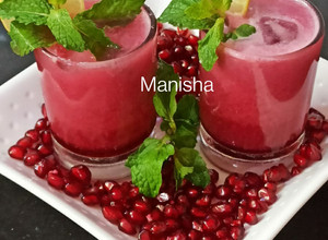 A picture of Kokum-Pomegranate Mocktail.