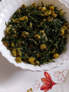"पारंपारिक पद्धतीने चविष्ट शेपुची भाजी" (sepuchi bhaji recipe in marathi) रेसिपी चे मुख्य फोटो