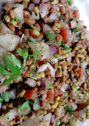 A picture of Healthy Sprout chaat.