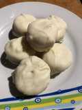 Mini alfajores de membrillo