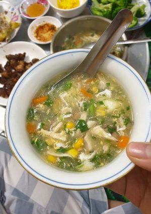 Hình của món Súp gà.