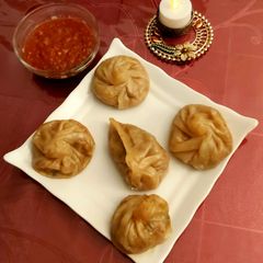 Veg Momos A picture of Veg Momos.