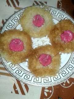 صورة لوصفة طريقة الكنافة بالكريمة