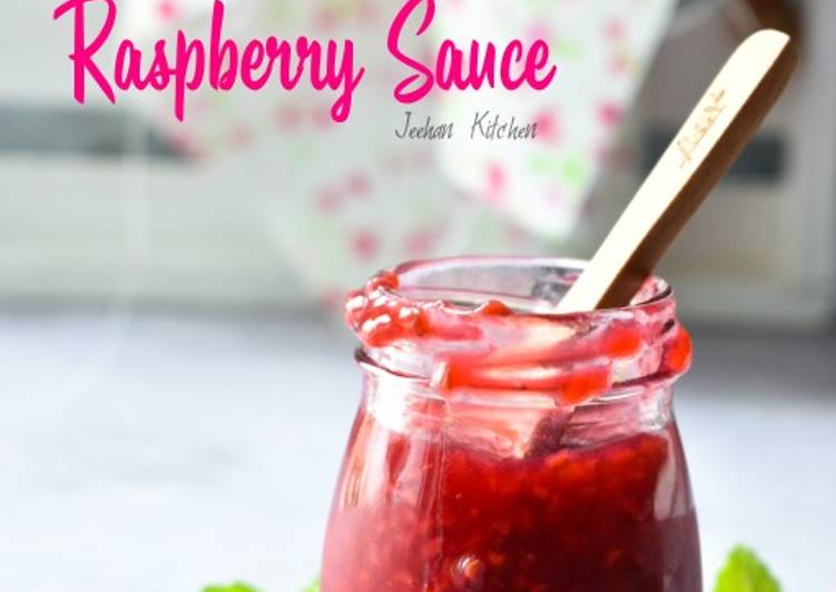 Bagaimana Menyiapkan Homemade Raspberry Sauce Anti Gagal