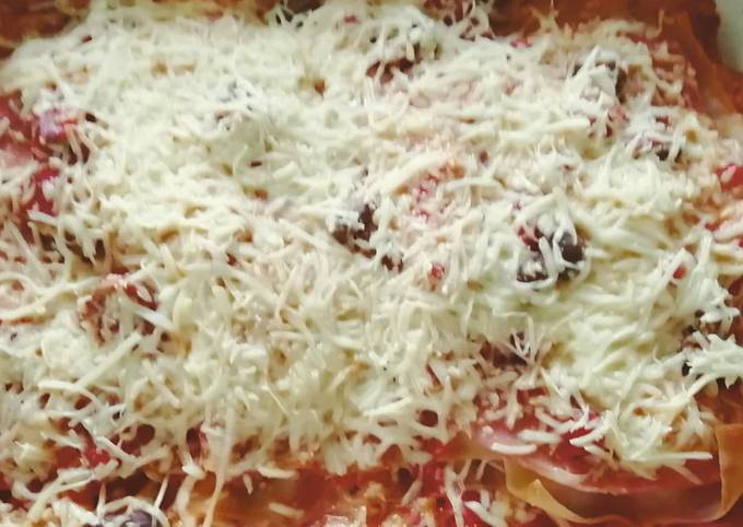 Lasagnes façon pizza Royale