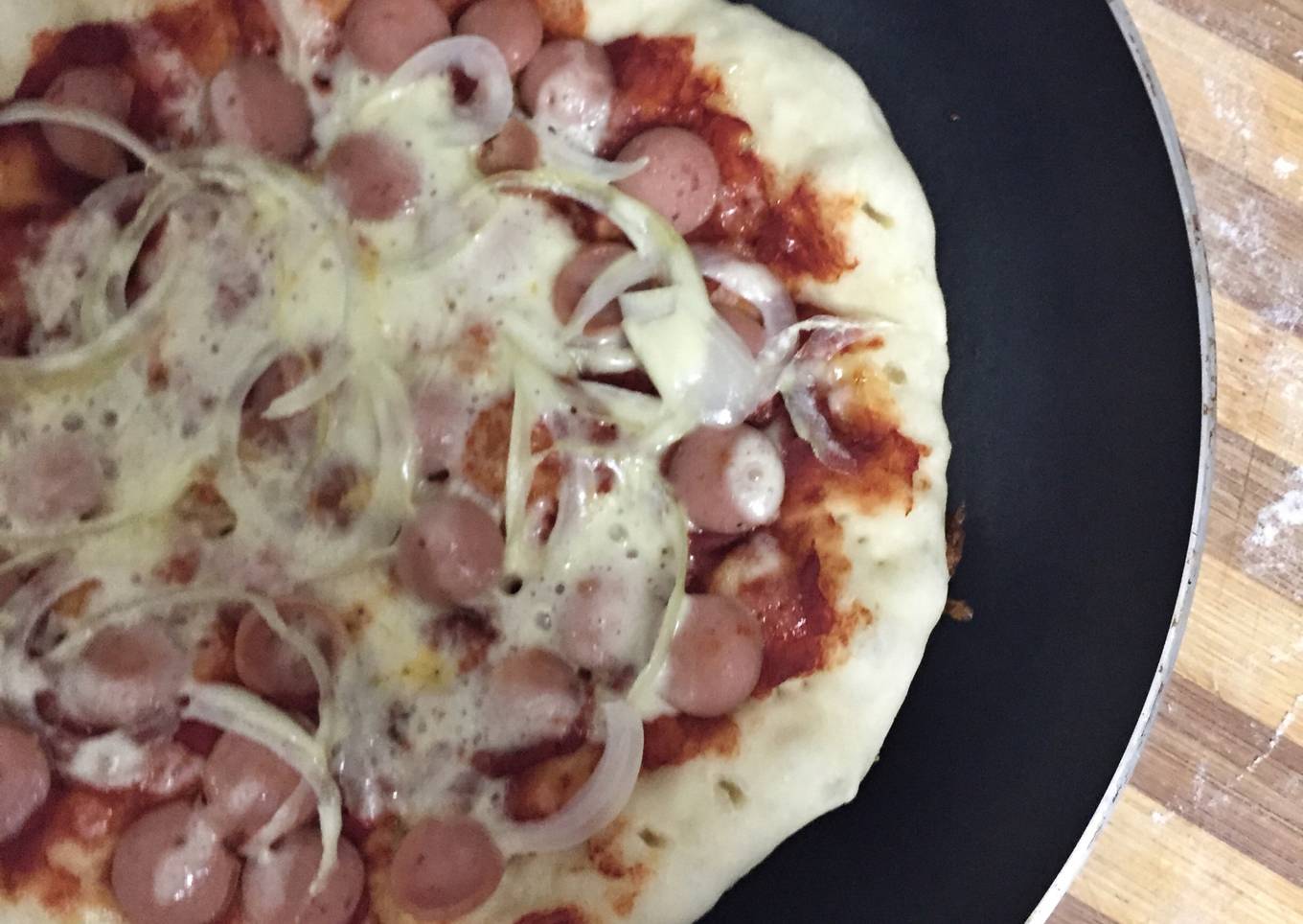 Pizza Teflon simple & praktis