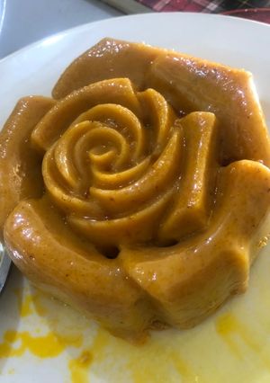 A picture of Baked moi moi.
