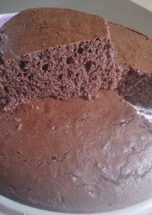 Una foto de Bizcochuelo de chocolate 🍫