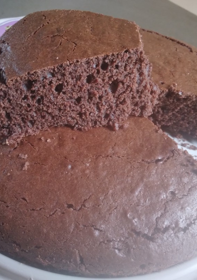 Una foto de Bizcochuelo de chocolate 🍫