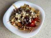 Una foto de topping de creps