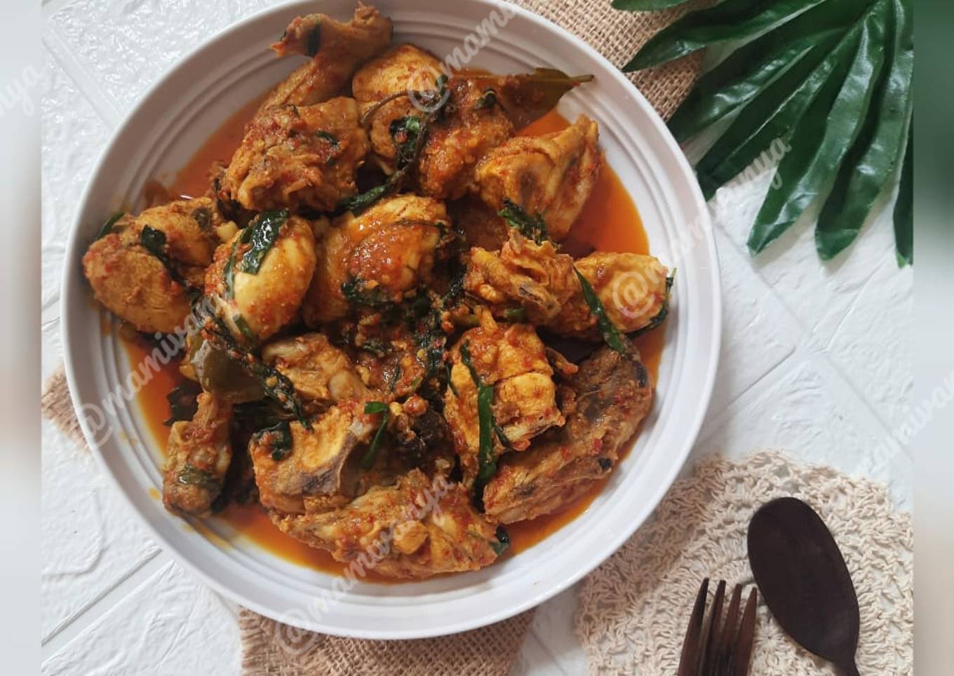 Ayam rica sederhana