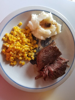 A picture of 3 envelope crockpot roast.