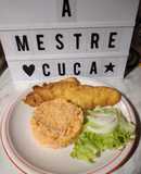Filetes de pescada panados da Mestre Cuca