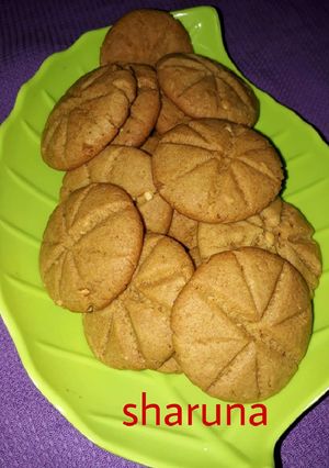 A picture of Peanut butter cookies.