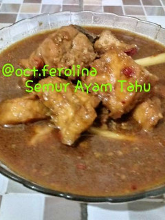 Foto resep Semur Ayam Tahu