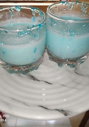 A picture of Blue Lagoon Hawain Milkshake.