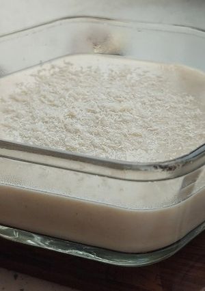 عکسی از دستور فرنی آرد جو دوسر