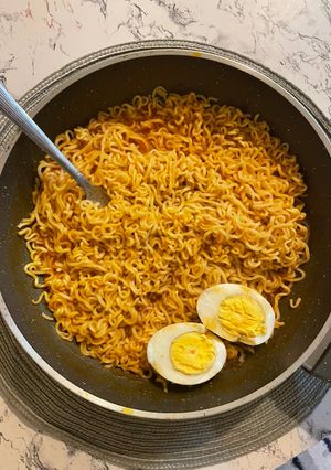 صورة لوصفة اندومي سريع ولذيذ