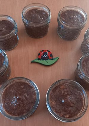 Foto principal de 318. Vasitos de plátano al cacao con galletas