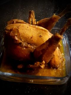 عکسی از دستور پخت خروس محلی