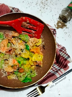 Foto resep Pasta Homemade Carbonara Ala Rumahan