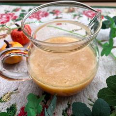A picture of Onion Soy Sauce Salad Dressing.