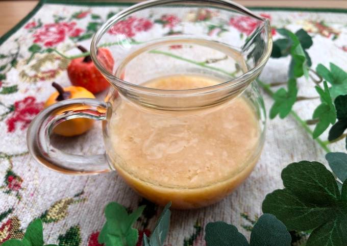 Recipe of Perfect Onion Soy Sauce Salad Dressing