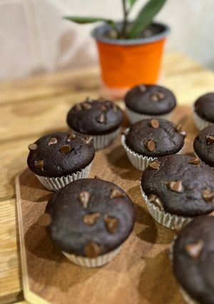 صورة لوصفة مافن الشوكولاتة 🧁🍫