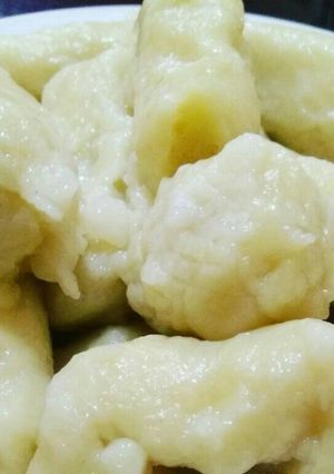 Foto resep Pempek dos (tanpa ikan) anti gagal super empuk ala mama nadyne