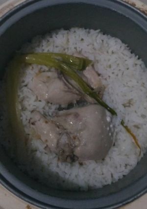 Foto resep Nasi Ayam Hainam (Rice Cooker)