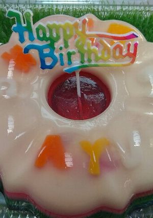 Foto resep Puding rainbow