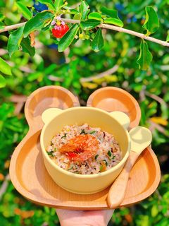 Hình của món Cơm Chiên Hải Sản Rau Củ (Ăn Dặm).