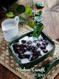 Foto resep Bubur Candil ubi ungu