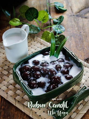 Langkah Gampang Membikin Resep Bubur Candil ubi ungu yang Uenak Anti Ribet, Mantap