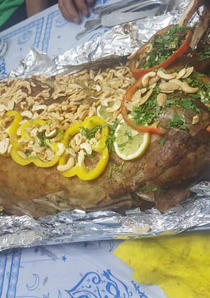 صورة لوصفة خروف محشي رز