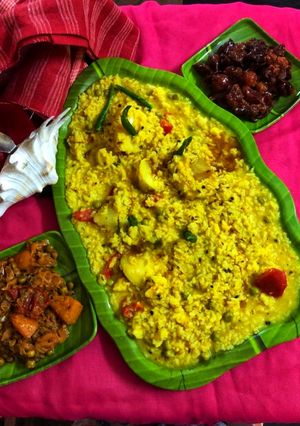 ভোগের খিচুড়ি (Bhoger Khichudi Recipe in Bengali) রেসিপির প্রধান ছবি