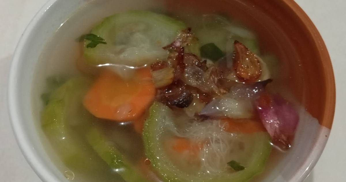 Resep Sop Wortel Gambas Dengan Bahan Sederhana