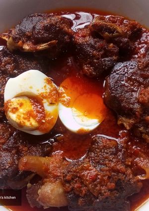 A picture of Special ram meat stew.