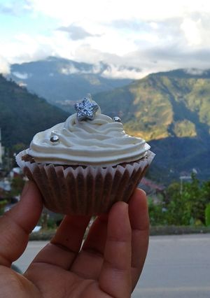 Una foto de Muffins de manzana y canela