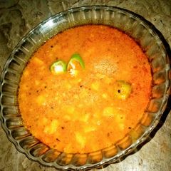 A picture of Aloo ki Tarkari.