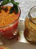 Bevanda fresca di anguria aromatizzata 🍉🍋🍊