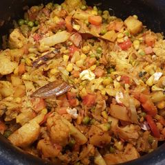 A picture of Mix Veg Kadhai.