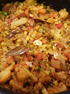 A picture of Mix Veg Kadhai.