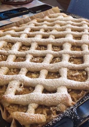 Almás pite 🍎 recept fotója
