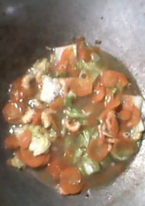 Foto resep Capcay kuah Santan