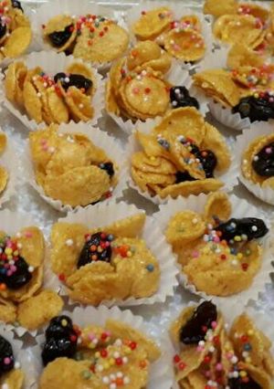 Foto resep Honey caramel cornflakes